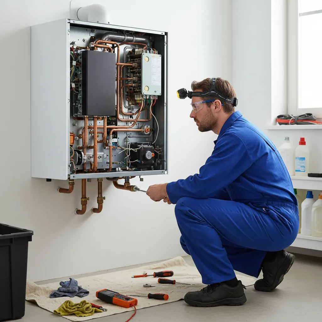 Boiler efficiency optimization and carbon monoxide testing